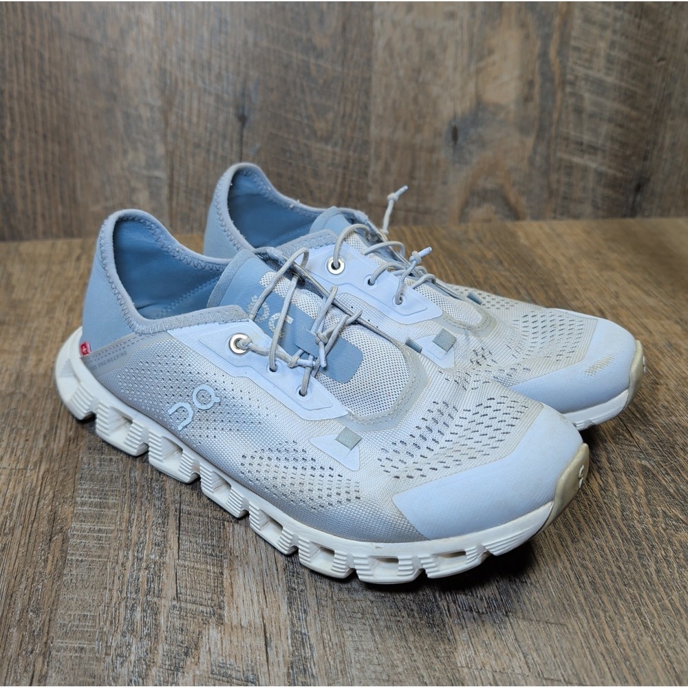 On Cloud 5 Coast Women's Running Sneakers Blue Heather Chambray Size US 7.5